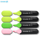Μαρκαδόροι Υπογράμμισης 4 Φλούο Χρώματα "Job" - Schneider