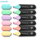 Μαρκαδόροι Υπογράμμισης 6 Παστέλ Χρώματα "Job" - Schneider