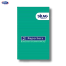 Μπλοκ Σημειώσεων "Reporters" No2 Κολλητό Λευκό - Skag