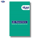 Μπλοκ Σημειώσεων "Reporters" No3 Κολλητό Λευκό - Skag