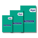 Μπλοκ Σημειώσεων "Reporters" No1 Κολλητό Λευκό - Skag