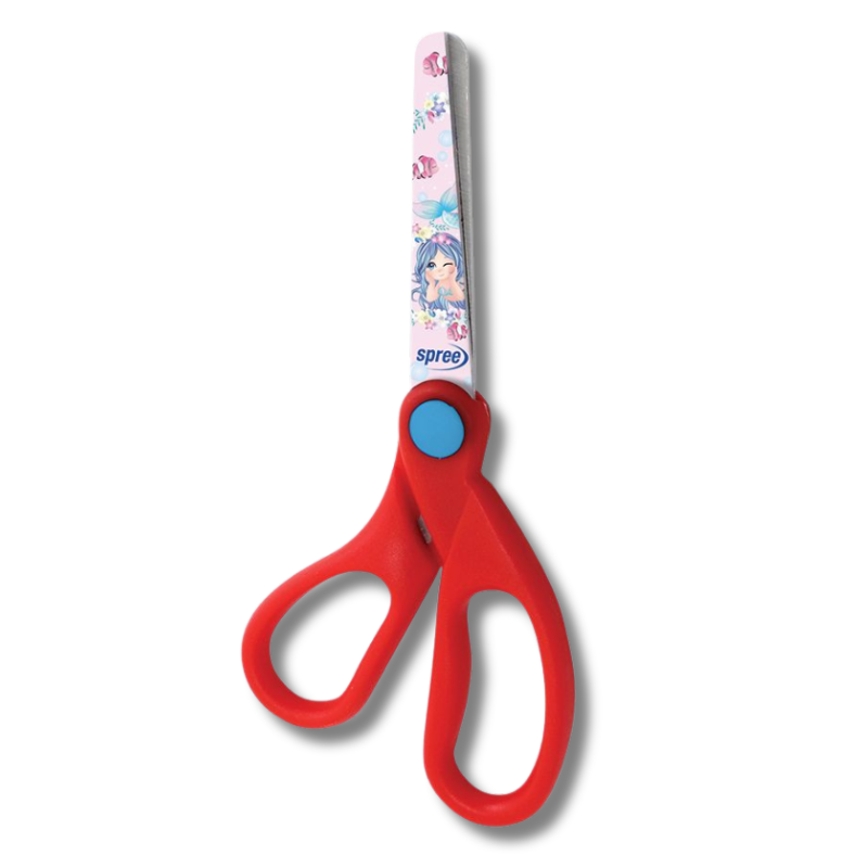 School scissors with ruler 13cm - The Littlies 