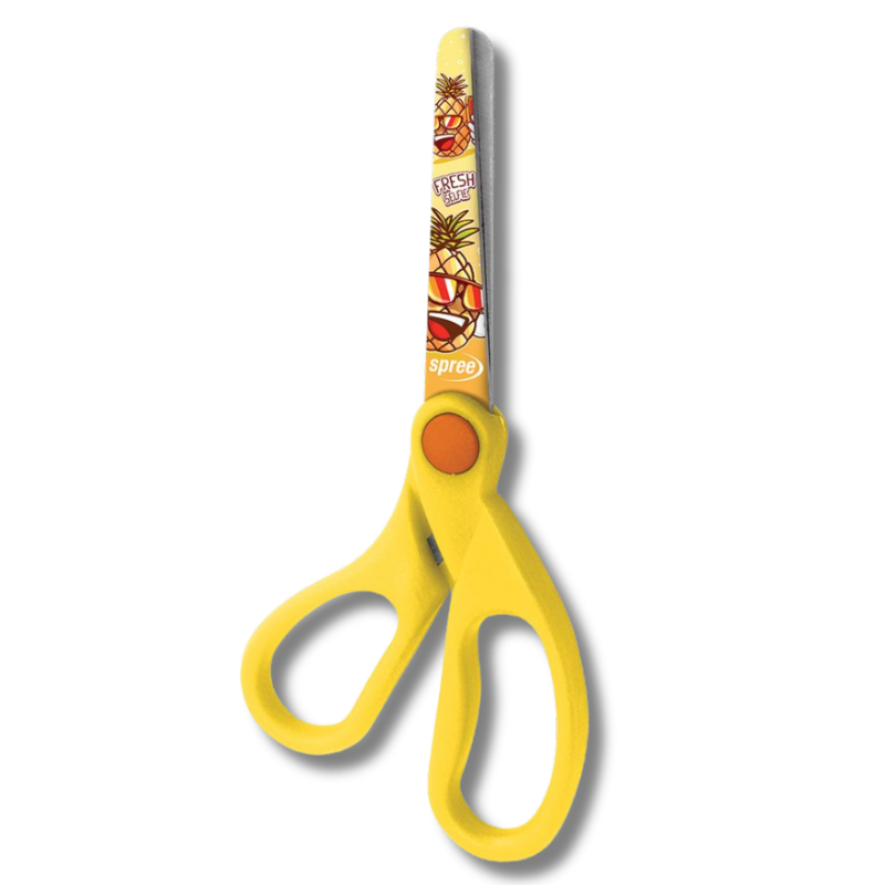 School scissors with ruler 13cm - The Littlies 