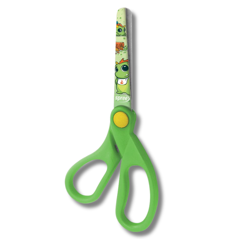 School scissors with ruler 13cm - The Littlies 