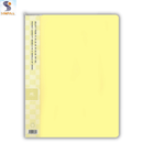 Ντοσιέ (Σουπλ) Α4 Παστέλ Κίτρινο Με 40 Ζελατίνες- Sunfull