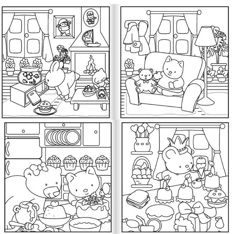 Ζωγραφική για Χαλάρωση: Cozy & Comfy 1 - Susaeta