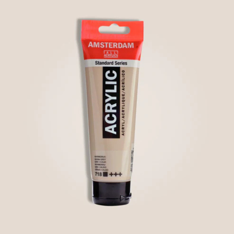 Ακρυλικό 718 Warm Grey 120ml - Talens Amsterdam