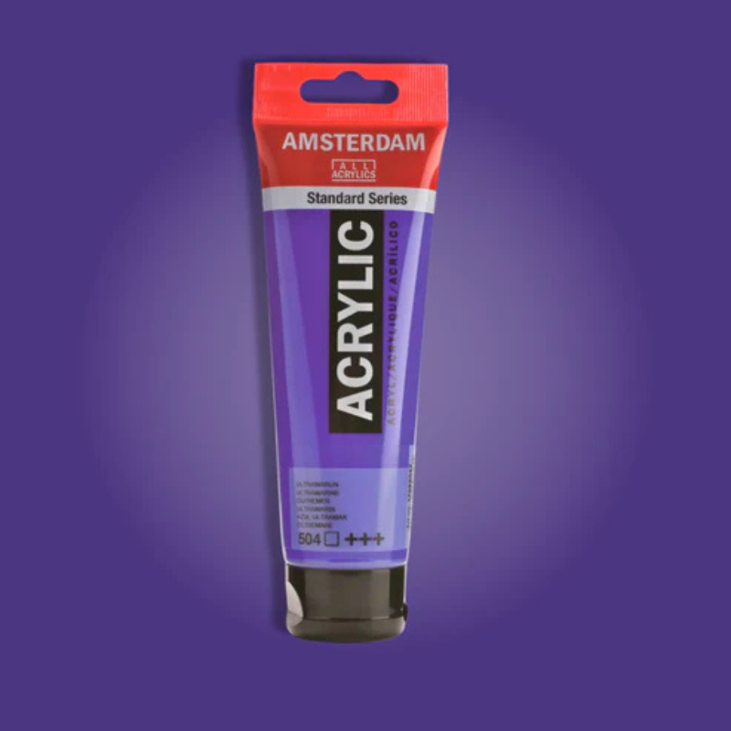 Ακρυλικό 504 Ultramarine 120ml - Talens Amsterdam