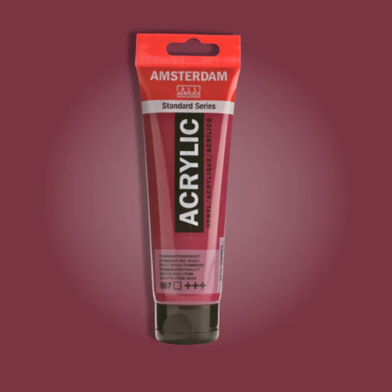 Ακρυλικό 567 Permanent Red Violet 120ml - Talens Amsterdam