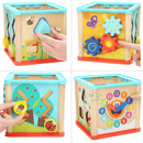 Top Bright Ξύλινο Κουτί - 5-in-1 Activity Cube Spring