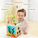 Top Bright Ξύλινο Κουτί - 5-in-1 Activity Cube Spring