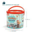 Top Bright Ξύλινα Τουβλάκια - Forest Animal Building Blocks