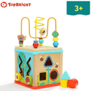 Top Bright Ξύλινο Κουτί - 5-in-1 Activity Cube Spring