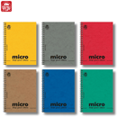 Μπλοκ Σημειώσεων Σπιράλ Ριγέ 2 Θεμάτων 9x12cm "Micro" - Typotrust