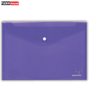 Envelope With Button Plastic A4, 33X23 "Barca"