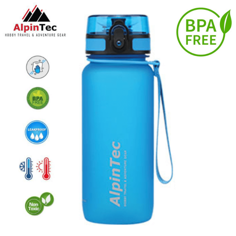 Παγούρι από Tritan BPA FREE 650ml Μπλε - AlpinTec