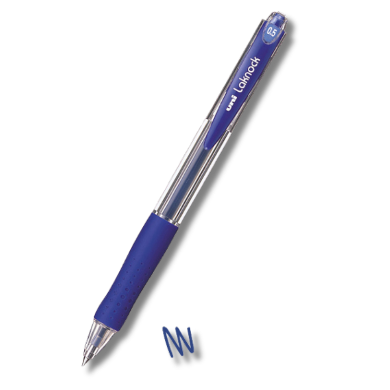 UNI-BALL LAKNOCK Permanent Pen, 0.5mm-0.7mm-1.4mm