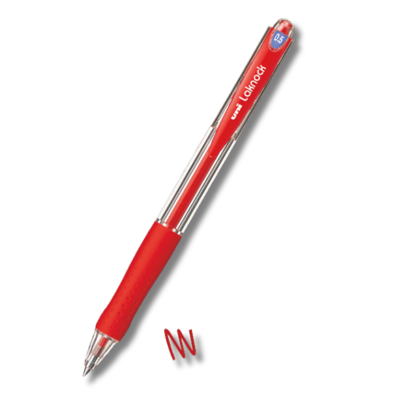 UNI-BALL LAKNOCK Permanent Pen, 0.5mm-0.7mm-1.4mm