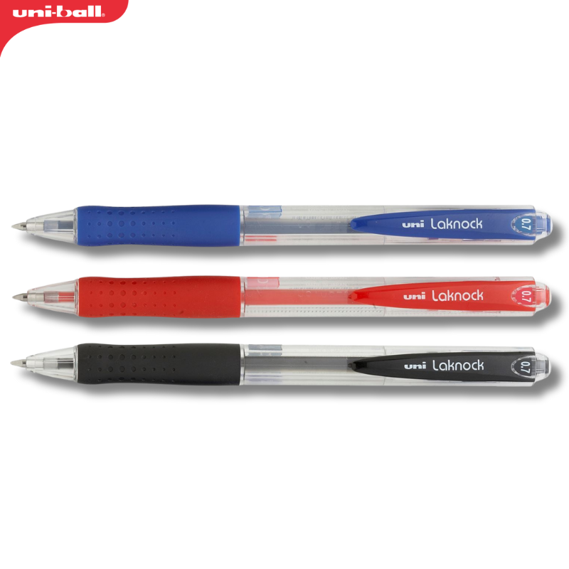 UNI-BALL LAKNOCK Permanent Pen, 0.5mm-0.7mm-1.4mm