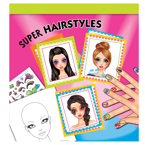 Βιβλίο Δραστηριοτήτων Super Hairstyles - Unipap