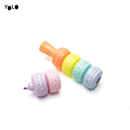 Μαρκαδόροι Υπογράμμισης Macaron σετ 6 χρώματα - YOLO