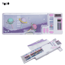 Κασετίνα με κουμπιά Retro Galactic Lollipop - YOLO