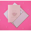 Ευχετήρια Κάρτα Mom με αποσπώμενη καρφίτσα