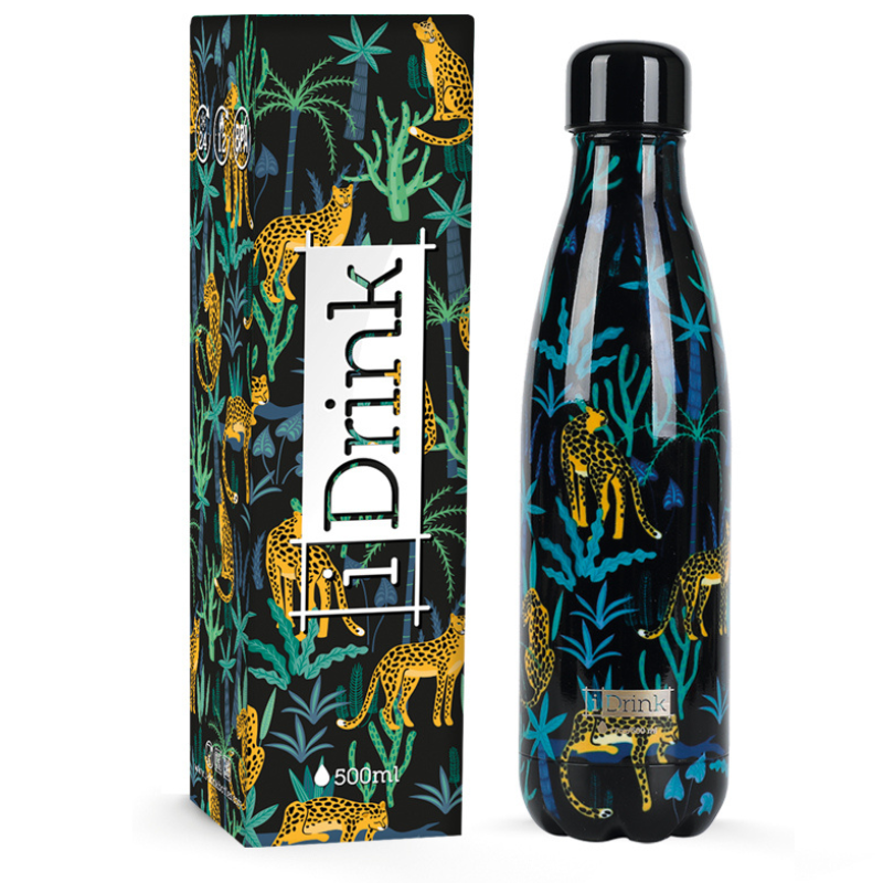 Stainless Steel Mug BPA FREE 500ml "JAGUAR" ID0073 - I Drink