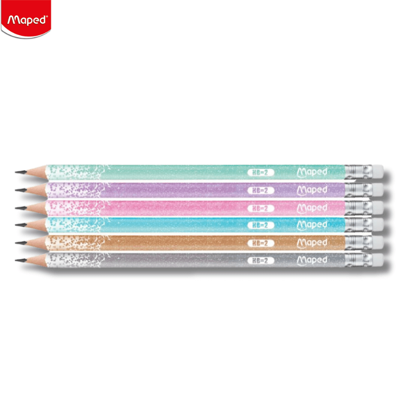Μολύβι Black Peps HB Glitter - Maped