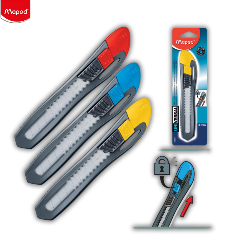 Κοπίδι Universal Μεγάλο 18mm - Maped