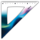 Σετ 4 Γεωμετρικά Όργανα "Nightfall" 30cm - Maped