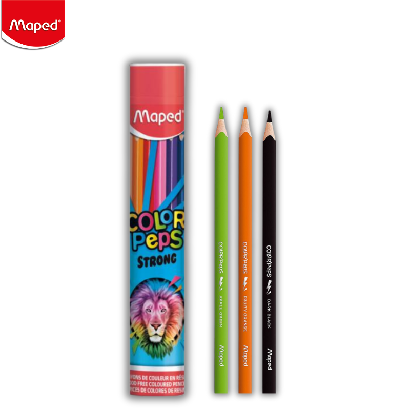 Wood paints Strong 24pcs Metal Tube - Maped