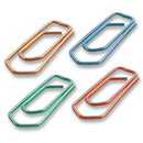 Συνδετήρες Χρωματιστοί Μεταλλικοί - Maped