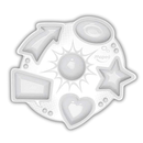 6 place Painting Palette - Maped