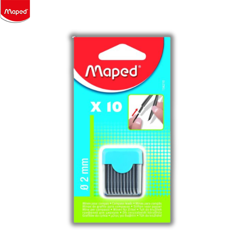 Θήκη Με 10 Μύτες 2mm Για Διαβήτη - Maped