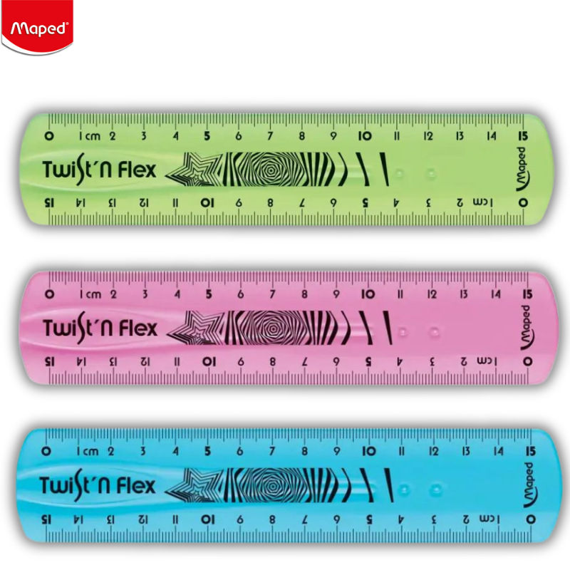 Ελαστικός Χάρακας Twist'n Flex The Original 15cm - Maped