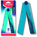 Γεωμετρικός Χάρακας Πτυσσόμενος "Nightfall" 30cm - Maped