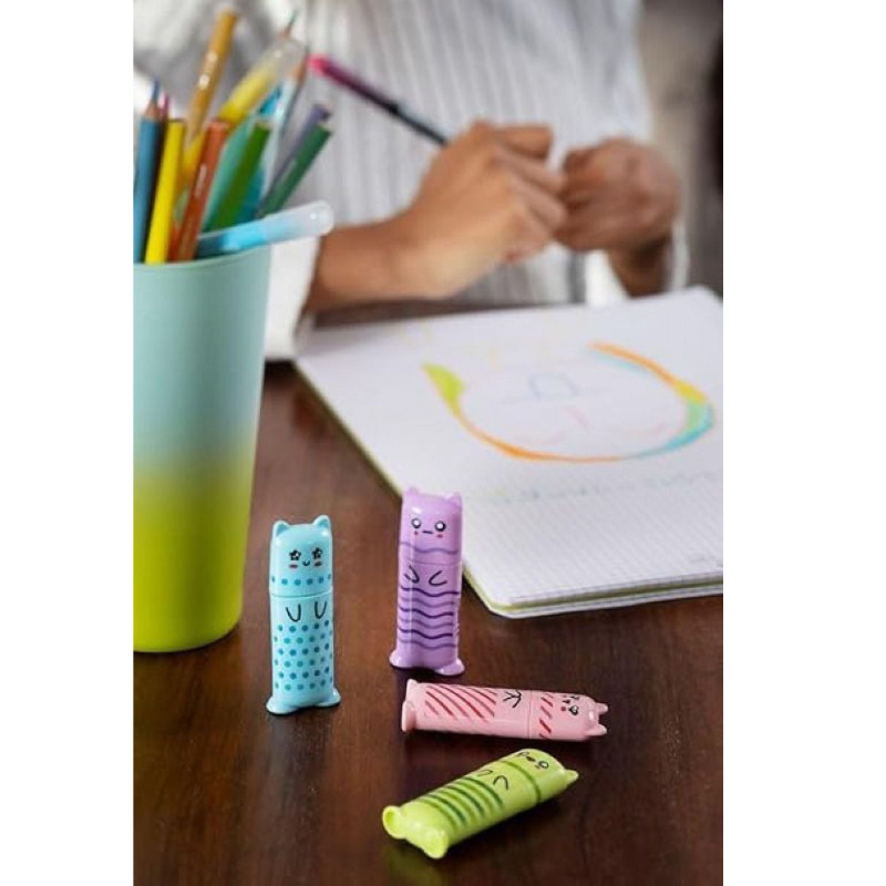 Μαρκαδόρος Υπογράμμισης Μπλέ Mini Pastels - Maped