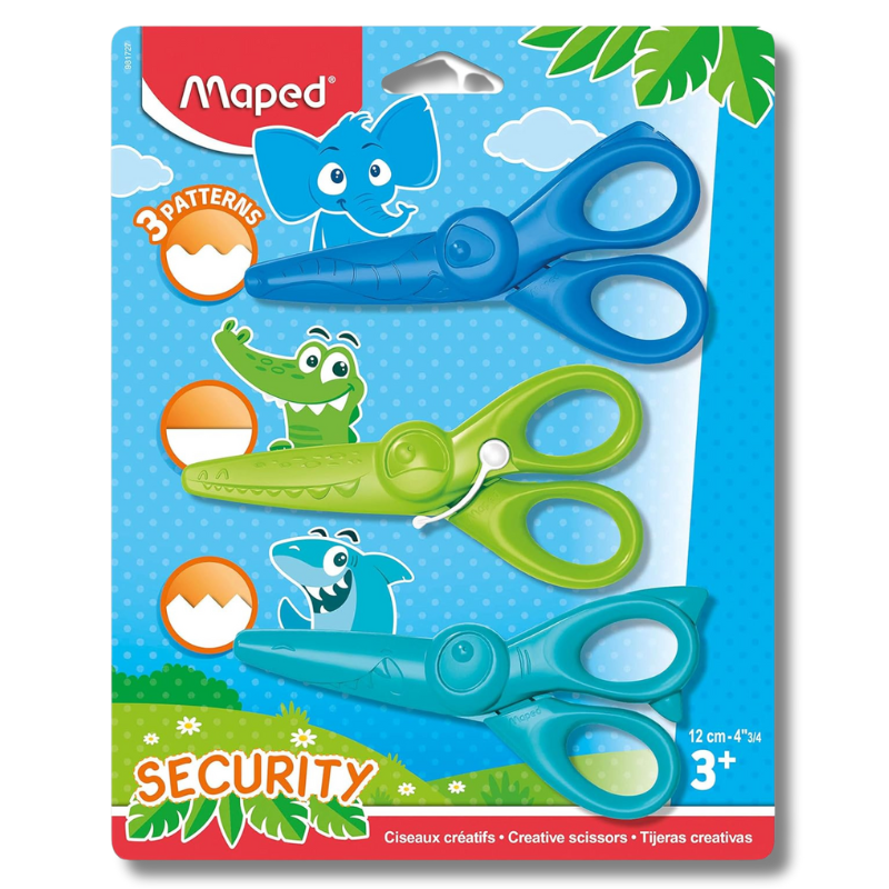 Children's safety scissors Security Kidi Cut 12cm 137702 - Maped