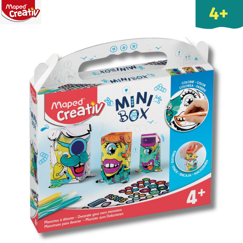 I'm making "Monsters" mini box - Maped Creative