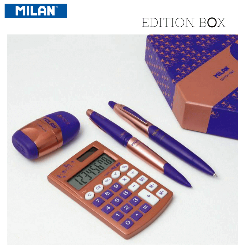 Copper Blue Office Gift Set - Milan