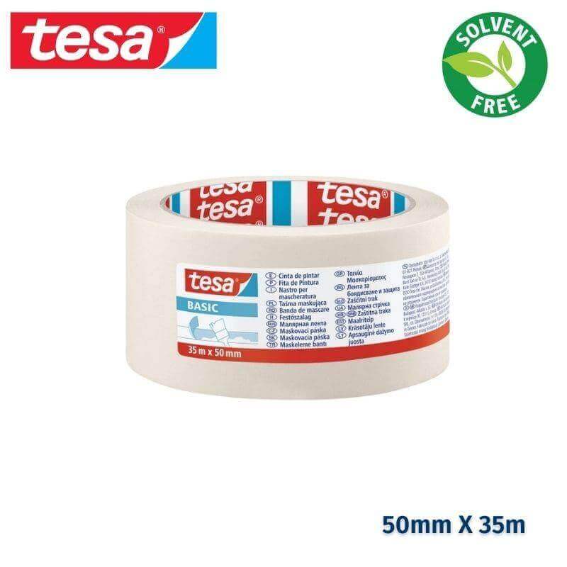 Αυτοκόλλητη Χαρτοταινία TESA Masking Tape , 50mm X 35 μέτρα Ταινία Συσκευασίας Psalidixarti.gr
