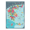 Εξυπνούλης Εκπαιδευτικό Παιχνίδι Μαθαίνω την Ελλάδα - AS Επιτραπέζιο Psalidixarti.gr