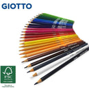 Ξυλομπογιές GIOTTO ELIOS WOOD FREE, 12 Χρώματα Ξυλομπογιά Psalidixarti.gr