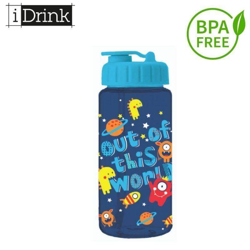 Psalidixarti.gr Παγούρι απο Σκληρό Πλαστικό Tritan BPA FREE 400ml "Out of the World" - I Drink Παγούρι απο Σκληρό Πλαστικό