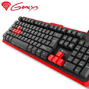 Πληκτρολόγιο Μεμβράνης Gaming GENESIS NKG-0939 RHOD 110 RED Πληκτρολόγιο Psalidixarti.gr
