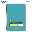 Τετράδιο Σπιράλ 2 Θέματα 70 Φύλλα Ριγέ 17Χ25, Idea Loading