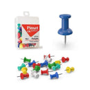 Πινέζες Φελλού Χρωματιστές, Κουτί 50 Τεμ. Πινέζα Psalidixarti.gr