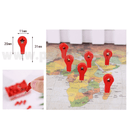 Colored Pins 70 Pcs.