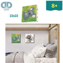 Dotz Βox "Koala Climb" Ψηφιδωτό Κάδρο 22x22 - Diamond Dotz  Psalidixarti.gr